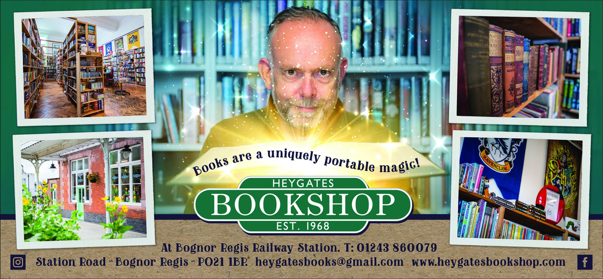 Sunday 4th August 10.30am - 4.30pm<br />
Bognor Regis Railway Station - PO21 1BP</p>
<p>Live Music • Film Props • Fancy Dress • Surprises & More
